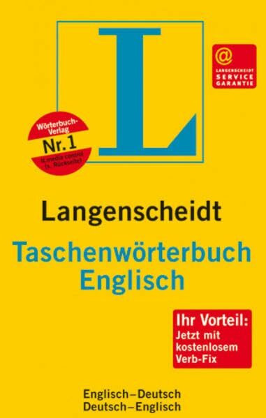 Langenscheidt Taschenwörterbuch Englisch