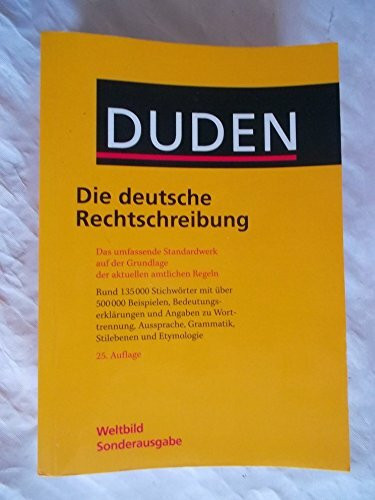 DUDEN - Die deutsche Rechtschreibung 26. Auflage