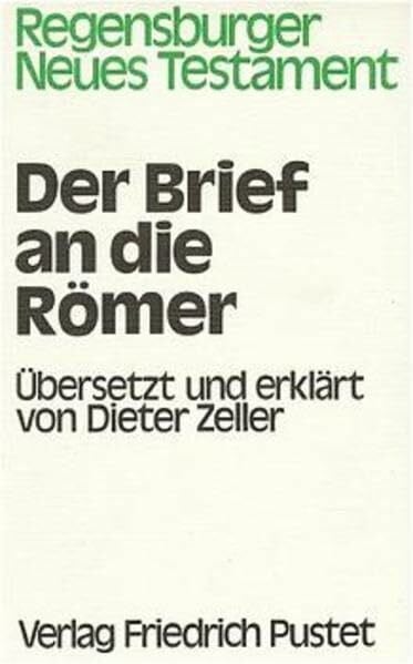 Regensburger Neues Testament, Kt, Der Brief an die Römer