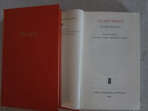 Seumes Werke. 2 Bände