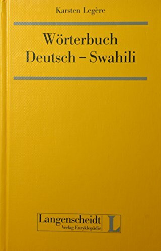 Wörterbuch Deutsch-Swahili