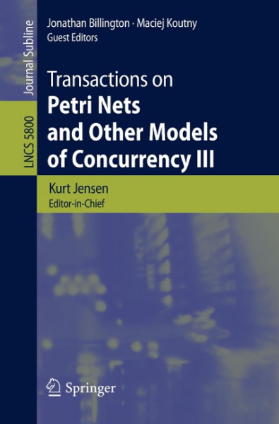 Transactions on Petri Nets and Other Models of Concurrency III