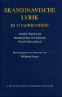Skandinavische Lyrik im 17. Jahrhundert: Texte dän.-isländ.-schwed. Beitr. in dtsch. u. engl. Sprache