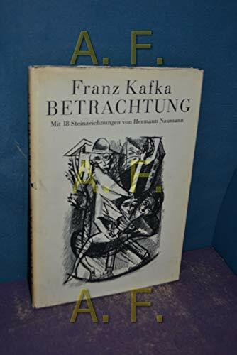 BETRACHTUNGEN - Mit 18 Steinzeichnungen von Hermann Naumann - Großdruck