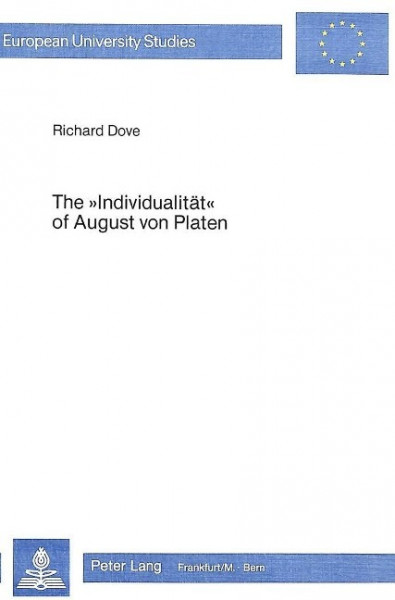 The «Individualität» of August von Platen