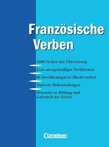 Konjugationswörterbuch - Französische Verben: Wörterbuch