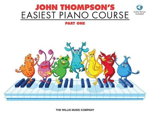 John Thompson's Easiest Piano Course - Part 1 - Book/Audio