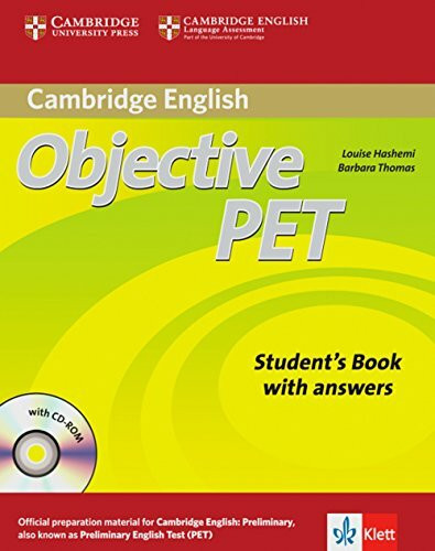 Objective PET: Student's book with answers and CD-ROM