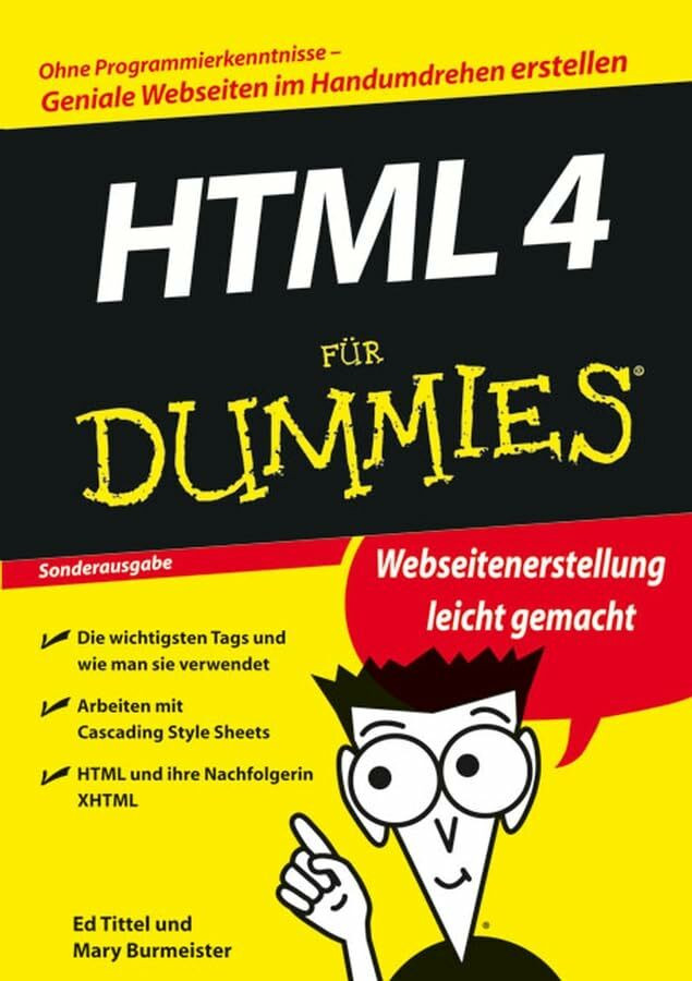 Wiley-Vch Verlag GmbH & Co. KGaA Html 4 Für Dummies