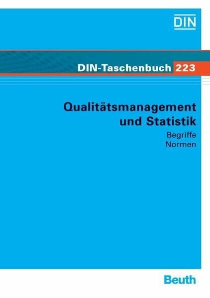 Qualitätsmanagement und Statistik: Begriffe (DIN-Taschenbuch)