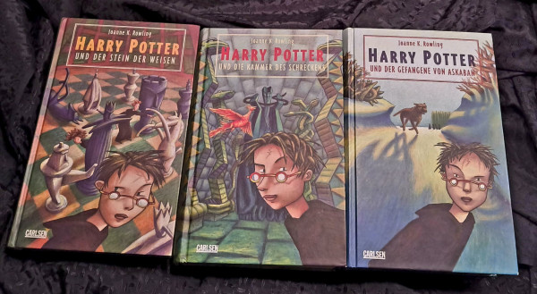 Harry Potter Band 1 - 3 (Harry Potter und der Stein der Weisen + Harry Potter und die Kammer des Schreckens + Harry Potter und der Gefangene von Askaban)
