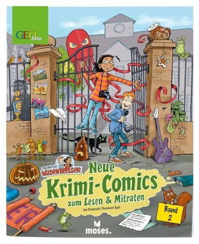 Redaktion Wadenbeißer Band 2 | Neue Krimi-Comics zum Lesen und Mitraten | GEOlino: Neue Krimi-Comics zum Lesen & Mitraten
