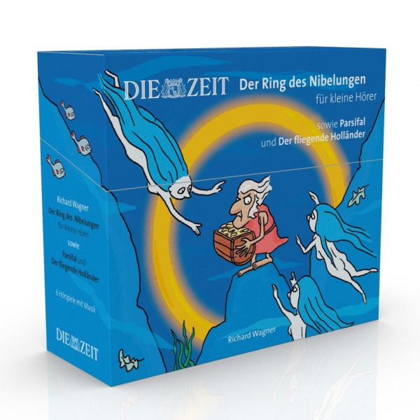 Box Der Ring des Nibelungen für kleine Hörer, sowie Parsifal und Der fliegende Holländer (Die ZEIT-Edition)