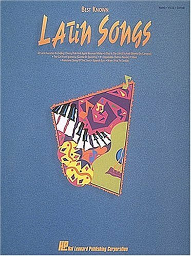 Best Known Latin Song (Piano-Vocal-Guitar Ser)