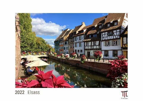 Elsass 2022 - White Edition - Timokrates Kalender, Wandkalender, Bildkalender - DIN A3 (42 x 30 cm)