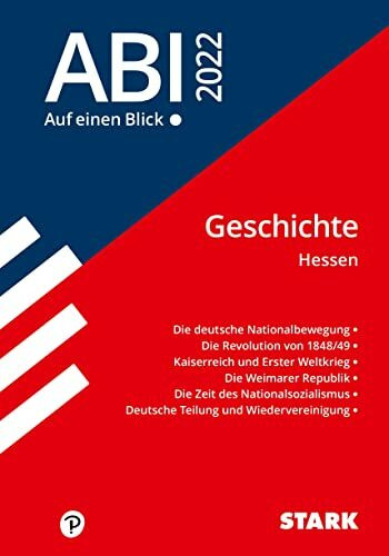 STARK Abi - auf einen Blick! Geschichte Hessen 2022 (Skripte / Abi - Auf einen Blick!)