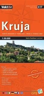 Kruja Stadtplan 1 : 5 000 GPS