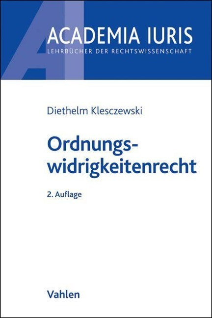 Ordnungswidrigkeitenrecht