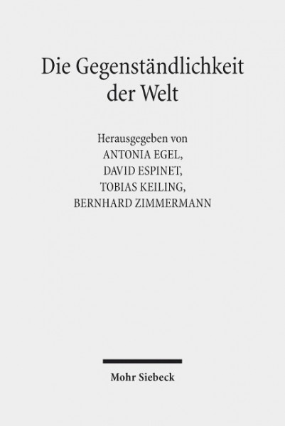 Die Gegenständlichkeit der Welt