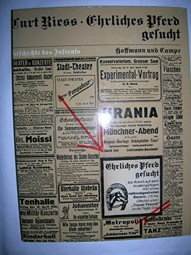 Ehrliches Pferd gesucht. Geschichte des Inserats