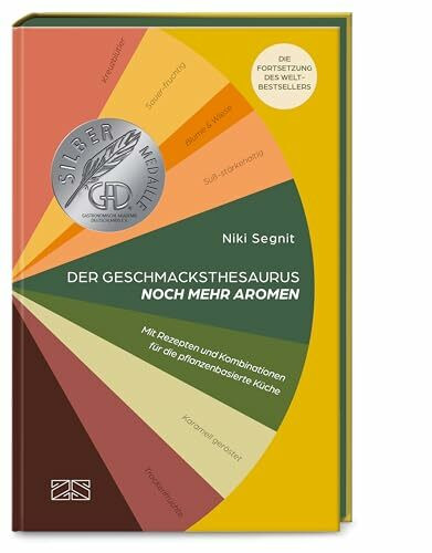 Der Geschmacksthesaurus (Band 2) – noch mehr Aromen: Mit Rezepten und Kombinationen für die pflanzenbasierte Küche. Die Fortsetzung des Welt-Bestsellers