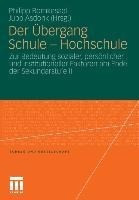 Der Übergang Schule - Hochschule