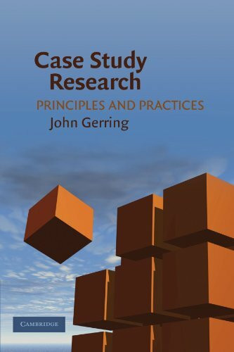 Case Study Research: Principles And Practices
