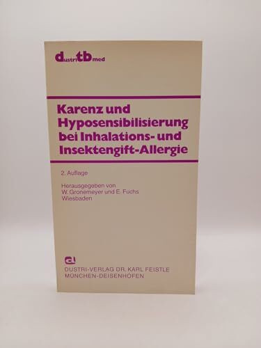 Karenz und Hyposensibilisierung bei Inhalationsallergie und Insektengiftallergie