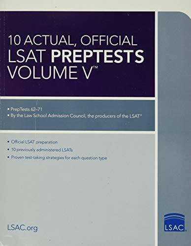 10 Actual, Official LSAT Preptests (5) (Lsat Series, Band 5)