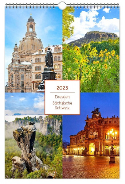 Kalender Dresden und Sächsische Schweiz (Elbsandsteingebirge) 2023