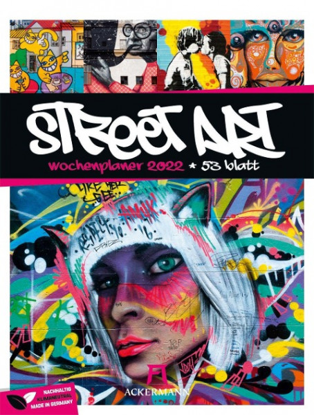 Street Art - Wochenplaner 2022