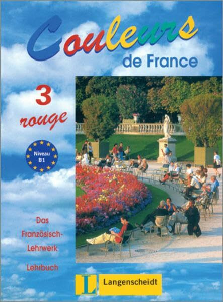 Couleurs de France 3: Rouge - Lehrbuch