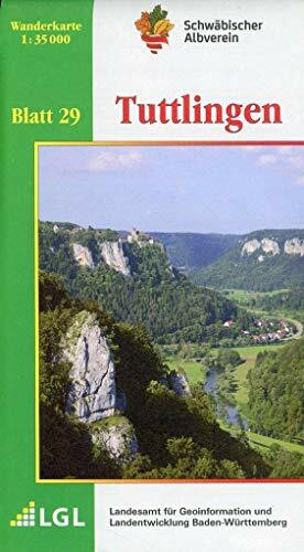 Tuttlingen: Wanderkarte 1:35.000 (Karte des Schwäbischen Albvereins)