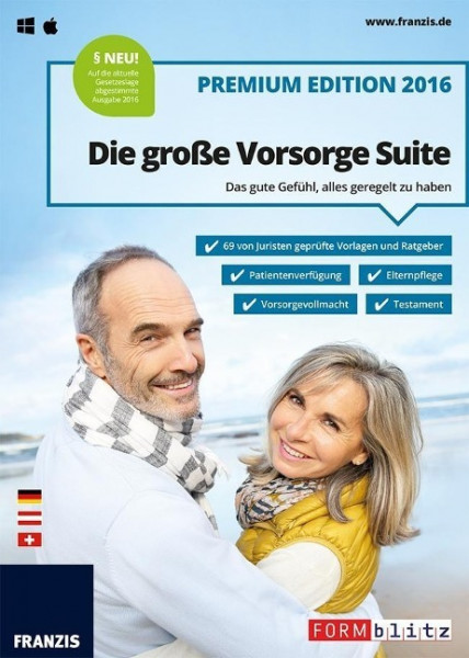 Die große Vorsorge Suite Premium Edition 2016