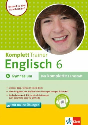 Klett Komplett Trainer Englisch Klasse 6: Englisch im Gymnasium umfassend üben: Buch mit Online-Übungen