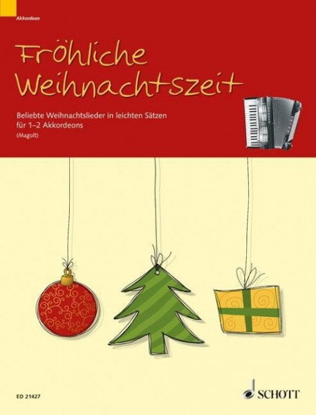 Fröhliche Weihnachtszeit für 1-2 Akkordeons