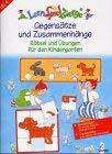 Heft Gegensätze u.Zusammenhänge - Rätsel und Übungen für den Kindergarten
