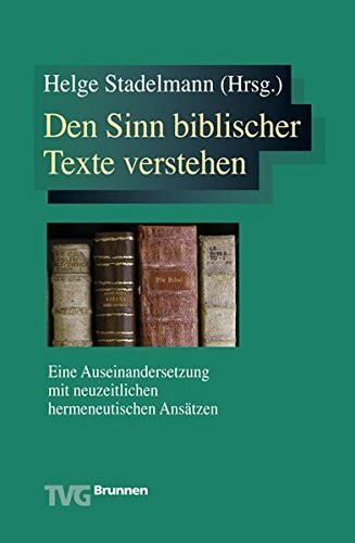 Den Sinn biblischer Texte verstehen