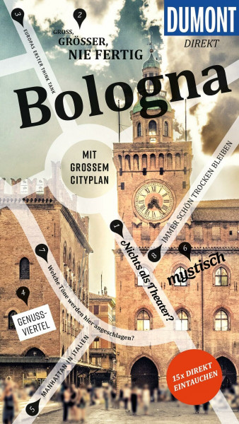 DUMONT direkt Reiseführer Bologna: Mit großem Cityplan