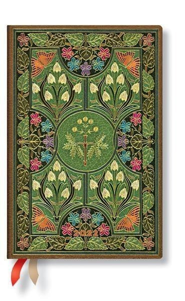 Blühende Poesie 12-Monatskalender 2022 Mini Horizontal