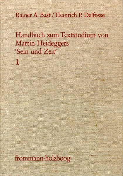 Handbuch zum Textstudium von Heideggers 'Sein und Zeit', Bd.1, Stellenindices, Philologisch-kritischer Apparat