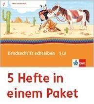 Mein Anoki-Übungsheft. Druckschrift schreiben. Schreiblehrgang Klasse 1/2 (5-er Paket)