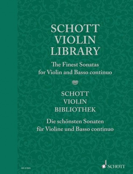 Schott Violin Library. Violine und Basso continuo