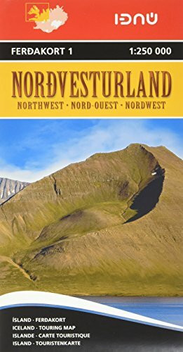 Iceland Northwest 1 1 : 250 000
