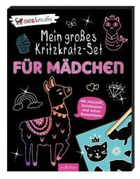 Mein großes Kritzkratz-Set - Für Mädchen