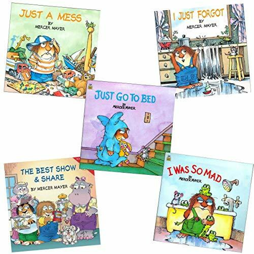 Little Critter Set mit 5 Taschenbüchern mit Aufschrift "I was so Mad, I Just Forgot, Just Go to Bed, Just A Mess, The Best Show & Share"