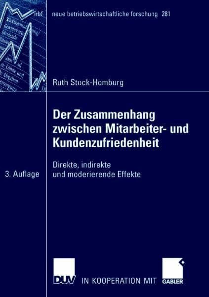 Der Zusammenhang zwischen Mitarbeiter- und Kundenzufriedenheit: Direkte, indirekte und moderierende Effekte (neue betriebswirtschaftliche forschung (nbf))