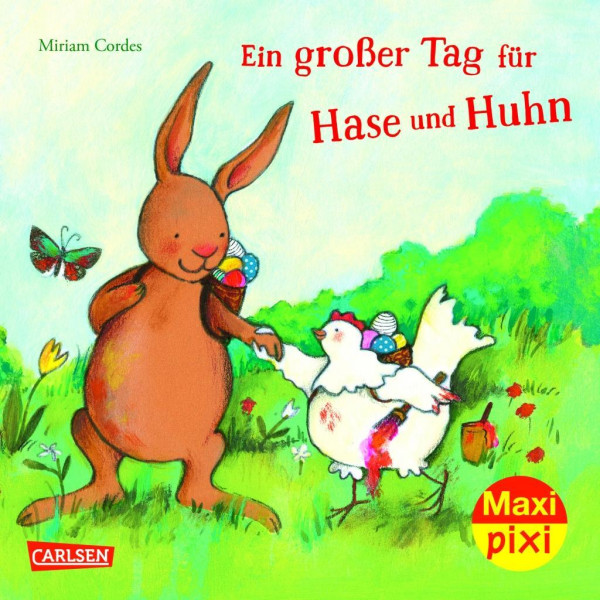 Maxi-Pixi Nr. 243: Ein großer Tag für Hase und Huhn