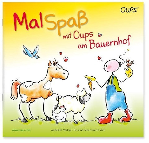 Malspaß mit Oups am Bauernhof