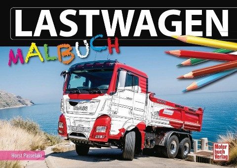 Lastwagen-Malbuch